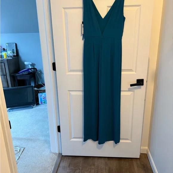 BCBGMaxAzria Blue Wide-Leg Jumpsuit - Picture 8 of 8